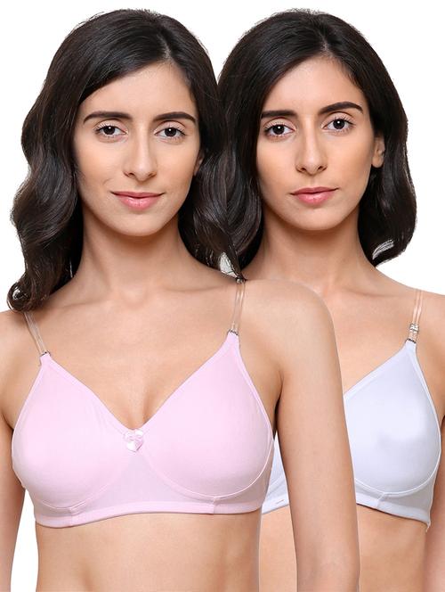 pack of 2 solid backless bra - 19892036 - Very Small Image - 1