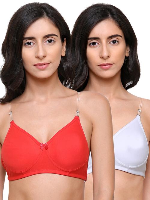 pack of 2 solid backless bra - 19892038 - Very Small Image - 1