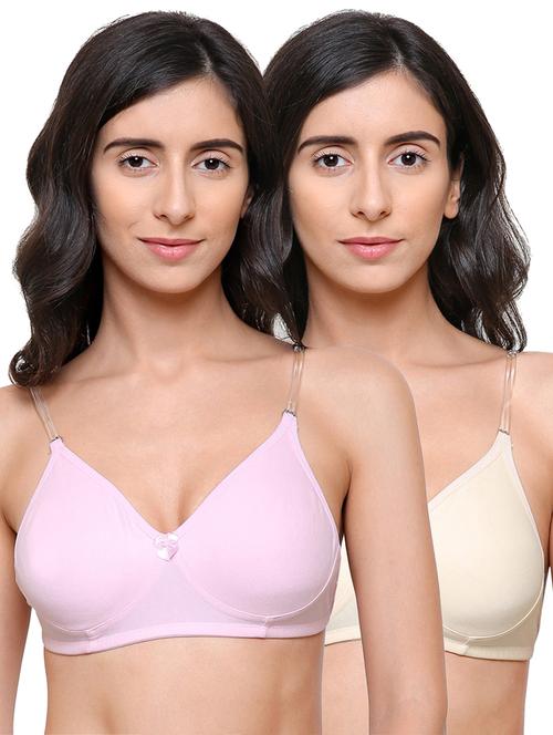 pack of 2 solid backless bra - 19892042 - Very Small Image - 1