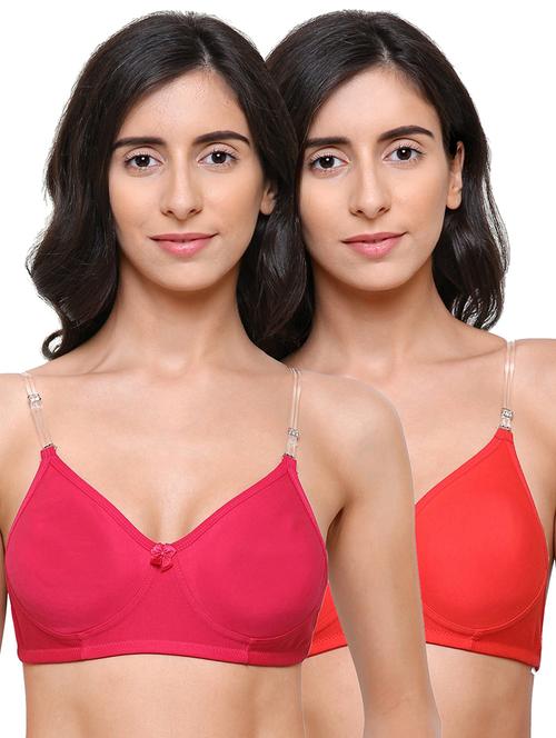 pack of 2 solid backless bra - 19892043 - Very Small Image - 1
