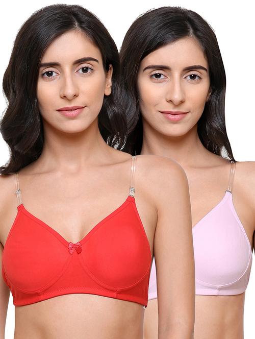 pack of 2 solid backless bra - 19892044 - Very Small Image - 1