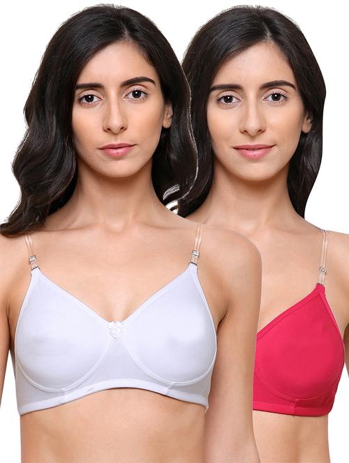 pack of 2 solid backless bra - 19892056 - Very Small Image - 1