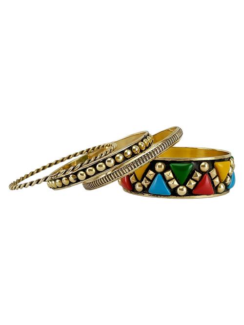 czfashions triquetrous bliss bangles set - 19892470 - Very Small Image - 1