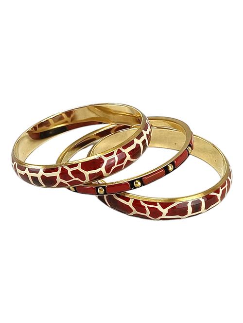 czfashions zebra print minimal bangles set - 19892475 - Very Small Image - 1