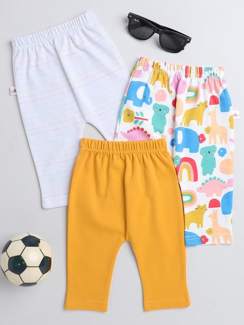pack of 3 multi colored printed pyjamas - 19893138 - Very Small Image - 1