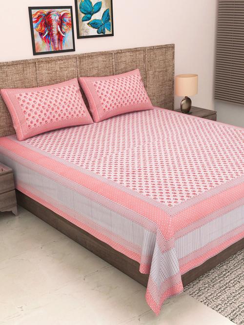 orange cotton bedsheet - 19893156 - Very Small Image - 1