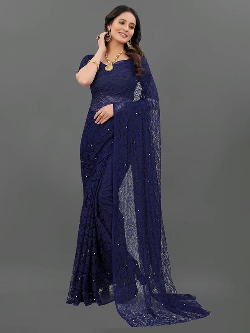 self design saree with blouse - 19895769 - Very Small Image - 1