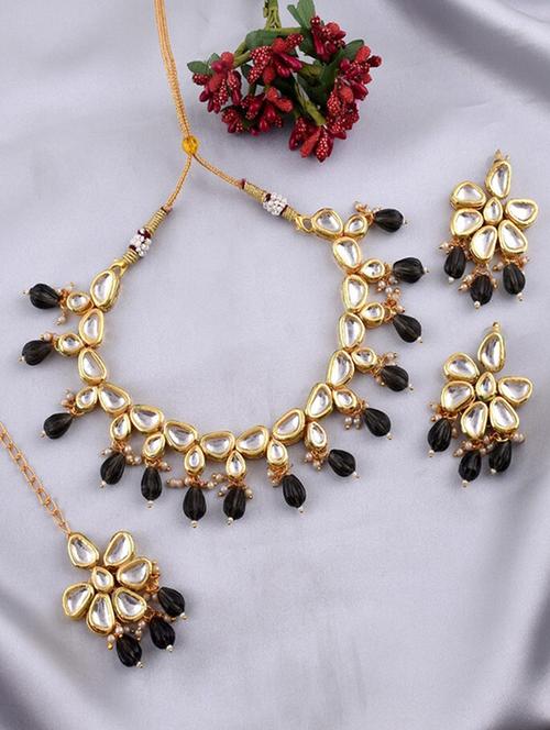 tjc brass gold plated jewellery set - 19897201 - Very Small Image - 1