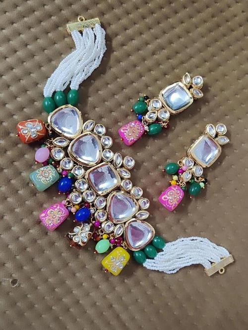 tjc brass gold plated jewellery set - 19897252 - Very Small Image - 1