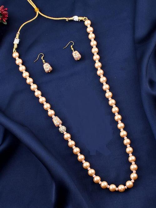 tjc beads studded brass jewellery set - 19897328 - Very Small Image - 1