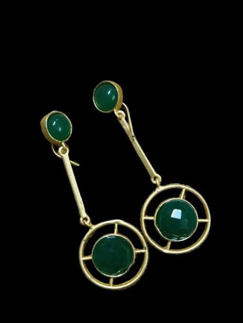 tjc stone detailed drop earrings - 19898980 - Very Small Image - 1