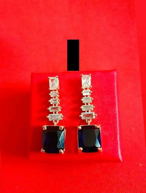 tjc stones & pearls detailed drops earrings - 19898982 - Very Small Image - 1