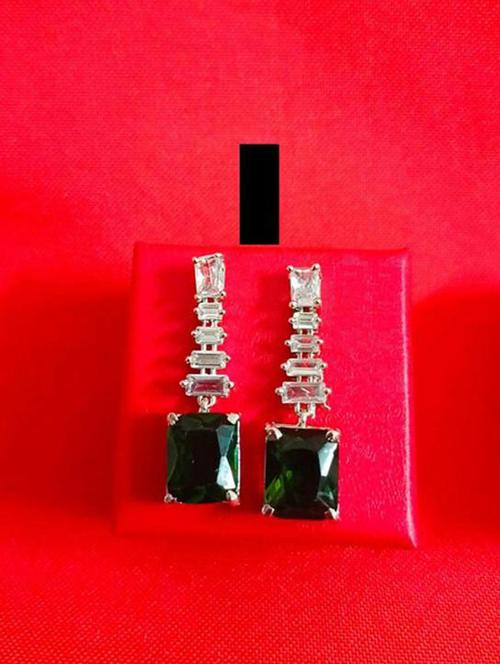 tjc stones & pearls detailed drops earrings - 19898986 - Very Small Image - 1