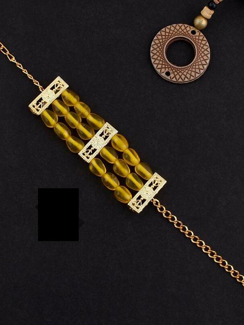 tjc brass gold-plated bracelet - 19899150 - Very Small Image - 1