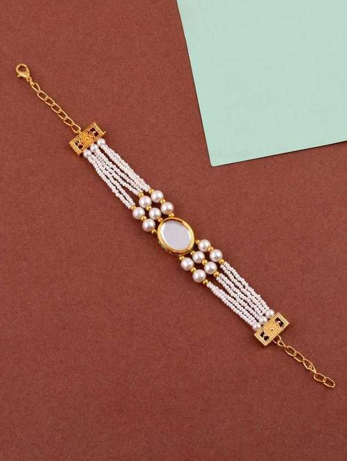 tjc brass gold-plated bracelet - 19899161 - Very Small Image - 1