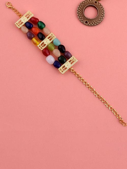 tjc brass gold-plated bracelet - 19899174 - Very Small Image - 1