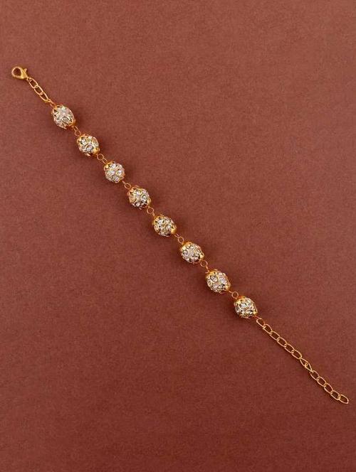 tjc brass gold-plated bracelet - 19899193 - Very Small Image - 1
