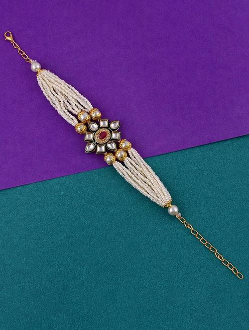 tjc brass gold-plated bracelet - 19899198 - Very Small Image - 1