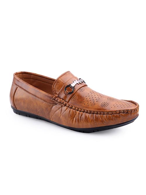 tan slip on causal loafer - 19899388 - Very Small Image - 1