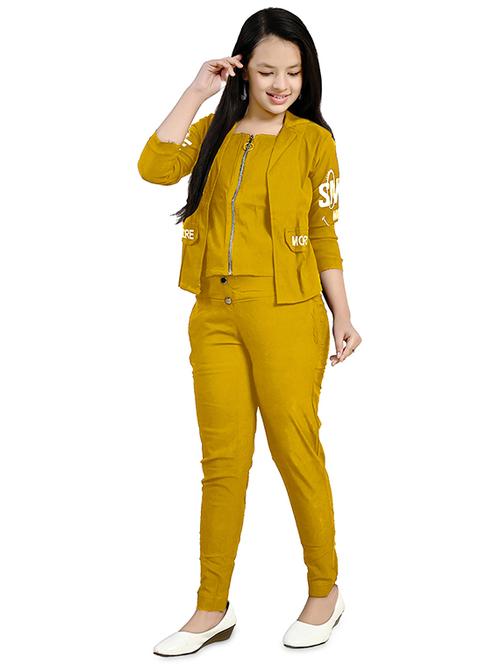 yellow solid co-ord - 19899832 - Very Small Image - 1