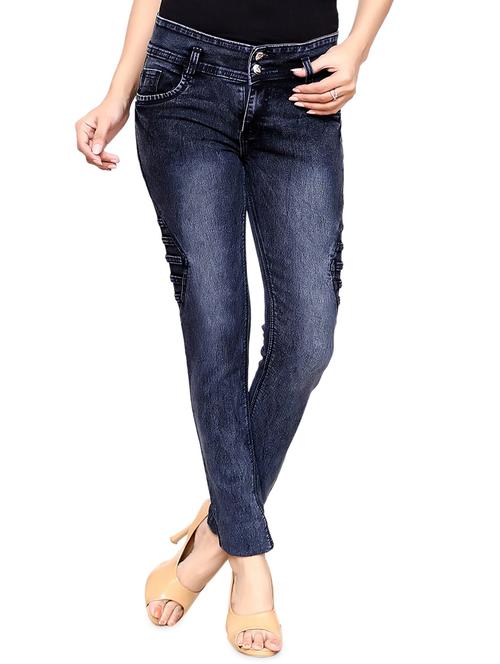 dark blue denim jean - 19899868 - Very Small Image - 1
