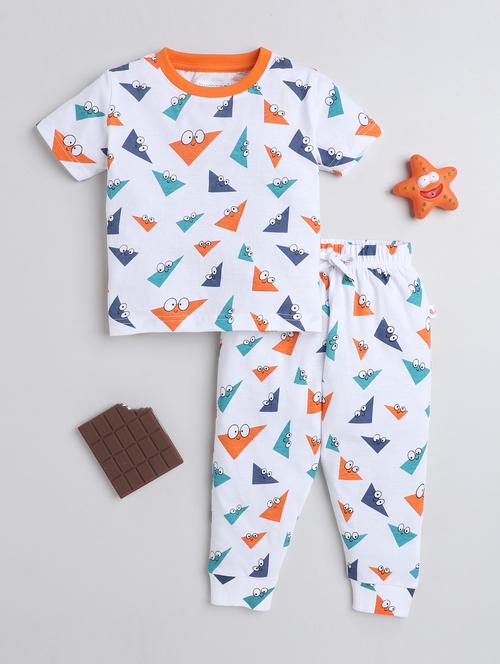 printed cotton full length set - 19900934 - Very Small Image - 1