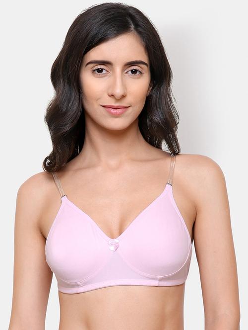 pink hosiery backless bra - 19903629 - Very Small Image - 1