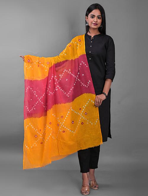 multi colored cotton dupatta - 19905806 - Very Small Image - 1