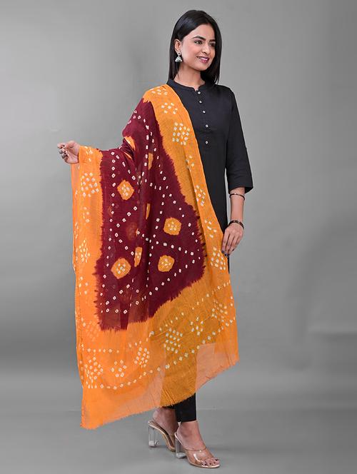 multi colored cotton dupatta - 19905820 - Very Small Image - 1
