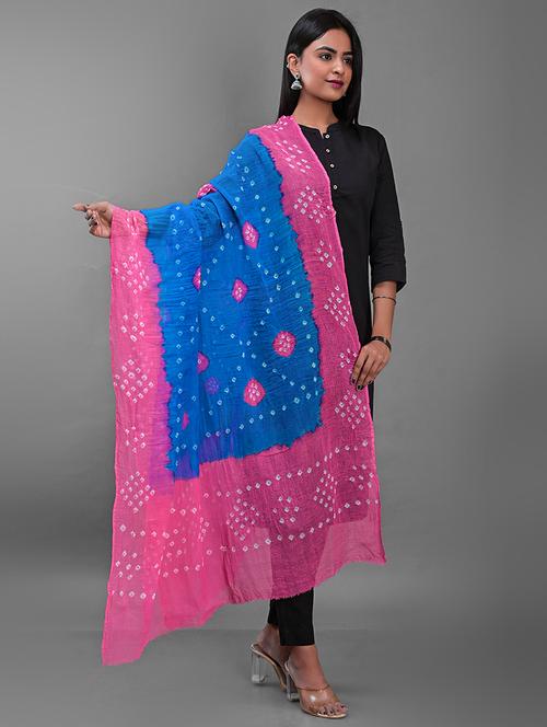 multi colored cotton dupatta - 19905822 - Very Small Image - 1
