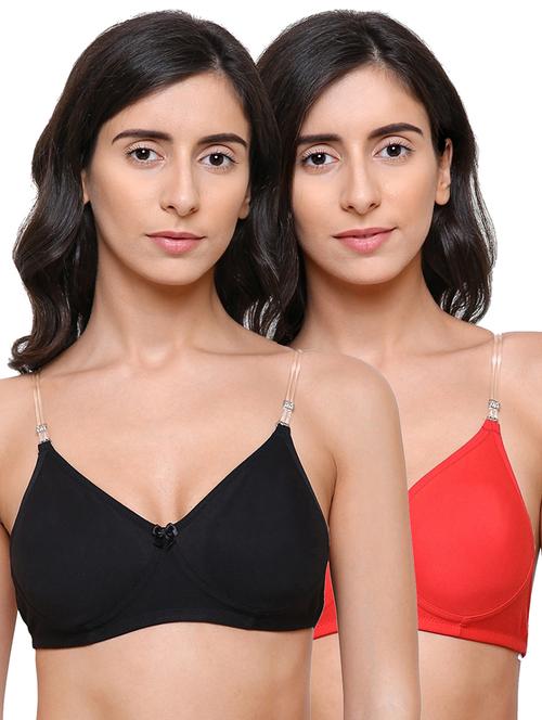 pack of 2 solid backless bra - 19905862 - Very Small Image - 1