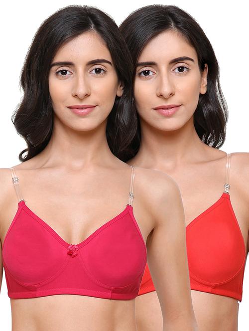 pack of 2 solid backless bra - 19905878 - Very Small Image - 1