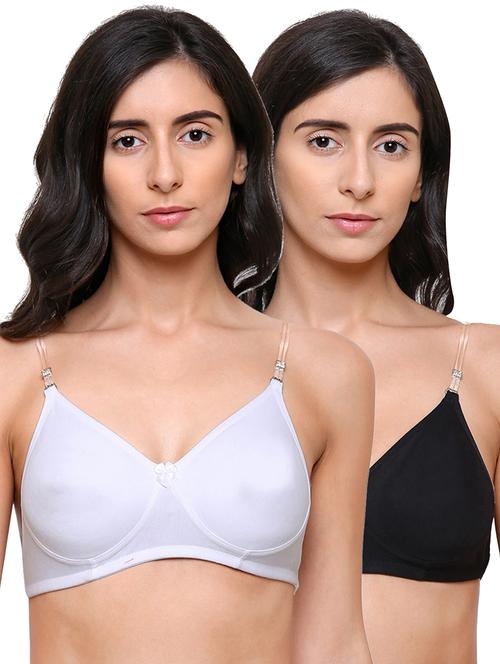 pack of 2 solid backless bra - 19905884 - Very Small Image - 1
