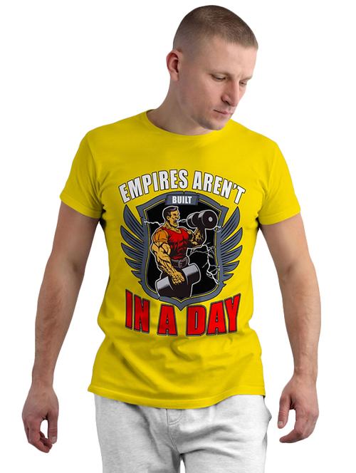 round neck front print t-shirt - 19907752 - Very Small Image - 1
