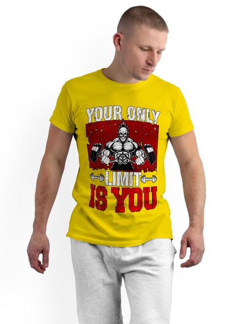 round neck printed cotton t-shirt - 19907764 - Very Small Image - 1