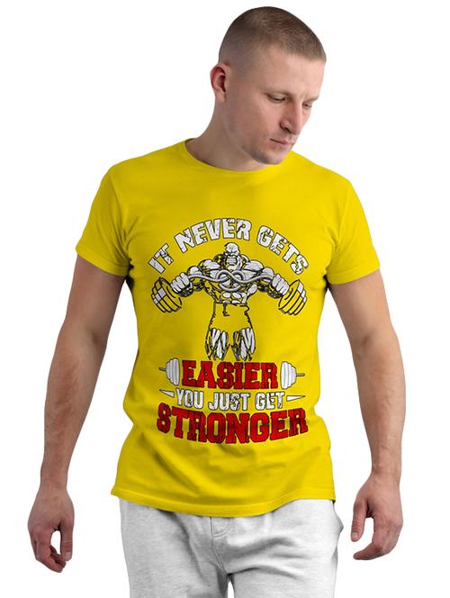 round neck printed cotton t-shirt - 19907776 - Very Small Image - 1