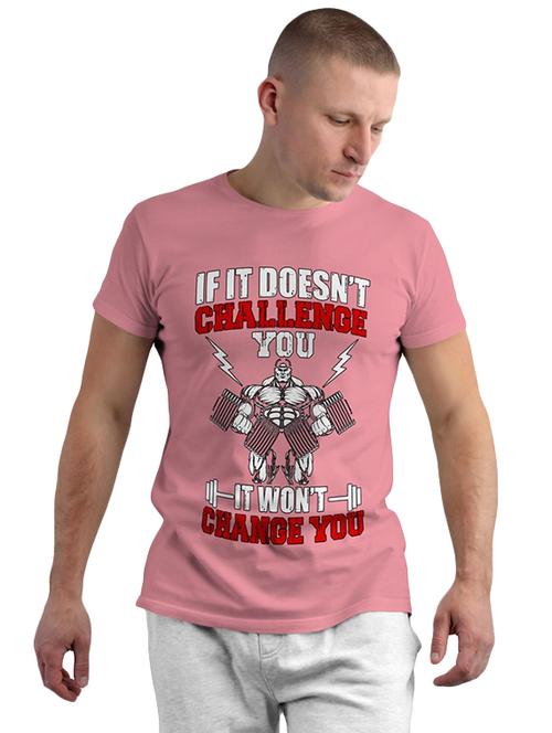 round neck printed cotton t-shirt - 19907779 - Very Small Image - 1