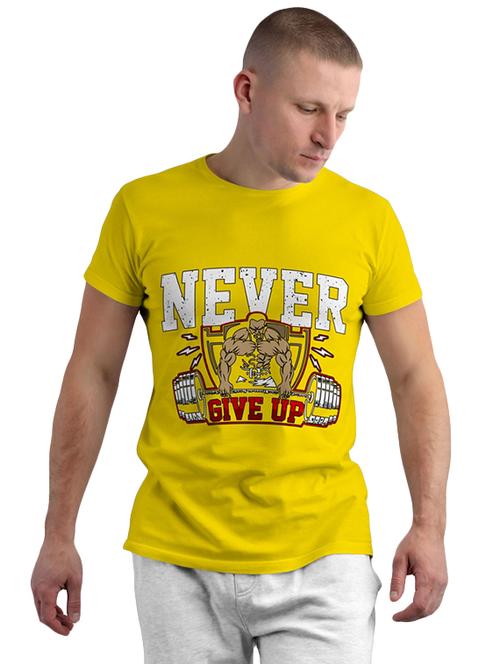 round neck printed cotton t-shirt - 19907788 - Very Small Image - 1