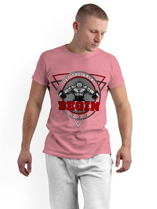 round neck printed cotton t-shirt - 19907815 - Very Small Image - 1