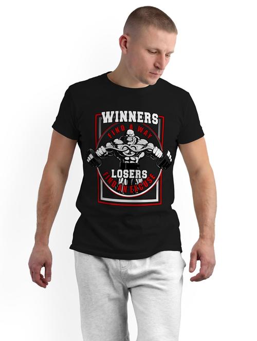 round neck printed cotton t-shirt - 19907817 - Very Small Image - 1
