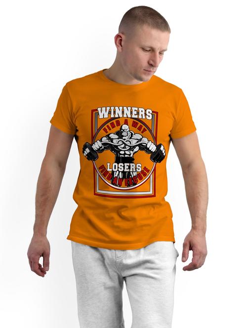 round neck printed cotton t-shirt - 19907818 - Very Small Image - 1