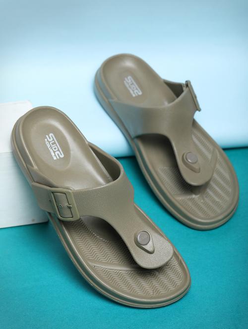 men green slip on slipper - 19908669 - Very Small Image - 1