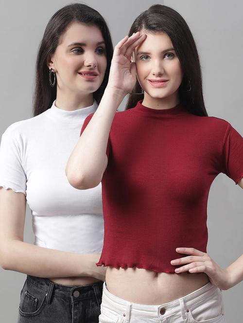 women's tops combo - 19909353 - Very Small Image - 1