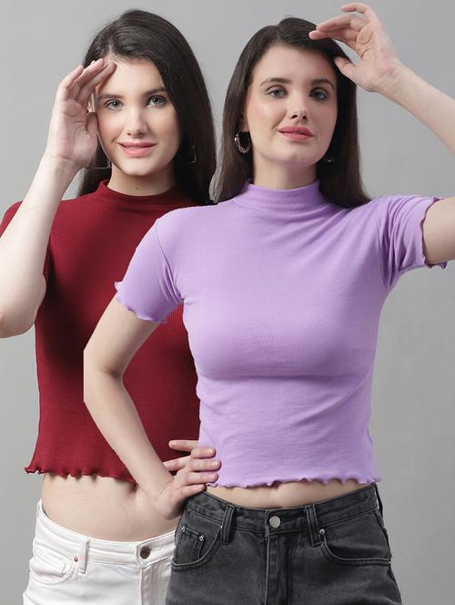 women's tops combo - 19909372 - Very Small Image - 1