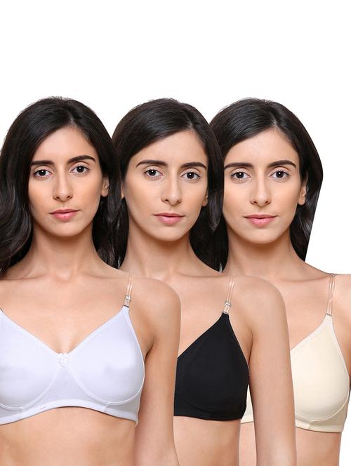 pack of 3 solid backless bra - 19910221 - Very Small Image - 1
