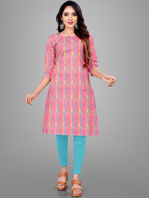 women's straight kurta - 19910491 - Very Small Image - 1
