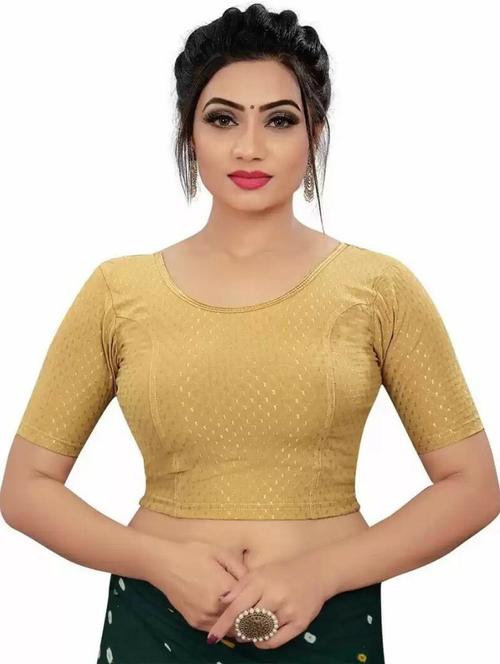 self design regular blouse - 19910497 - Very Small Image - 1