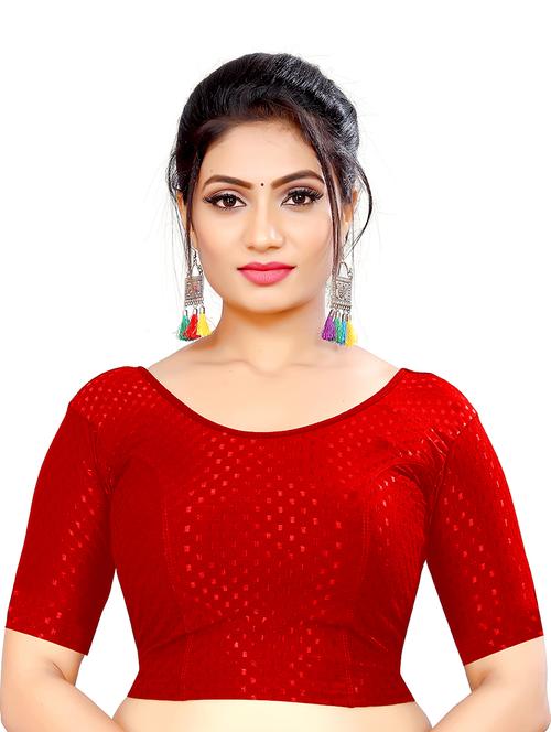 self design regular blouse - 19910502 - Very Small Image - 1