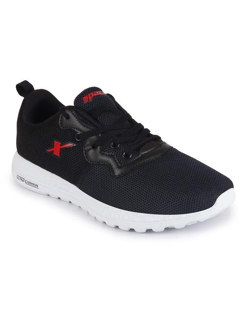 navy blue solid lace up sport shoe - 19910908 - Very Small Image - 1