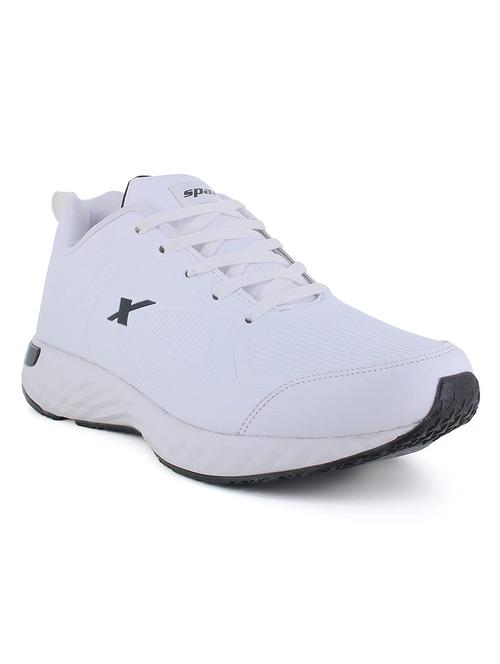 white solid lace up sport shoe - 19910915 - Very Small Image - 1